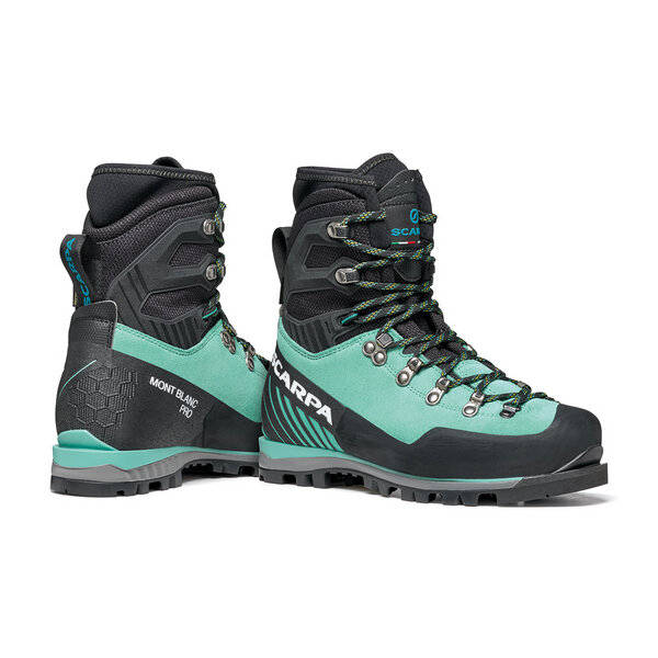 MONT BLANC PRO GTX WOMAN, Technischer Bergstiefel, green blue 
