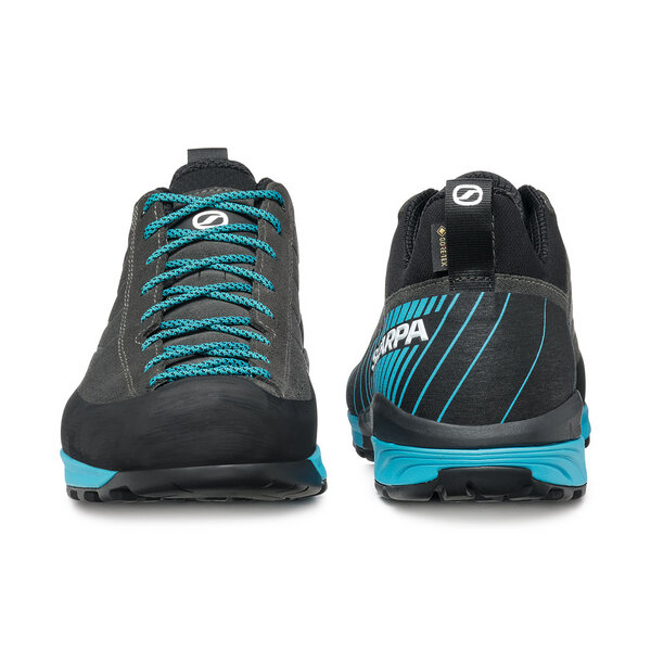 ★SCARPA MESCALITO★スカルパ メスカリート★AZURE GRAY Scarpa mescalito gtx Shark-Azure - technical approach, via