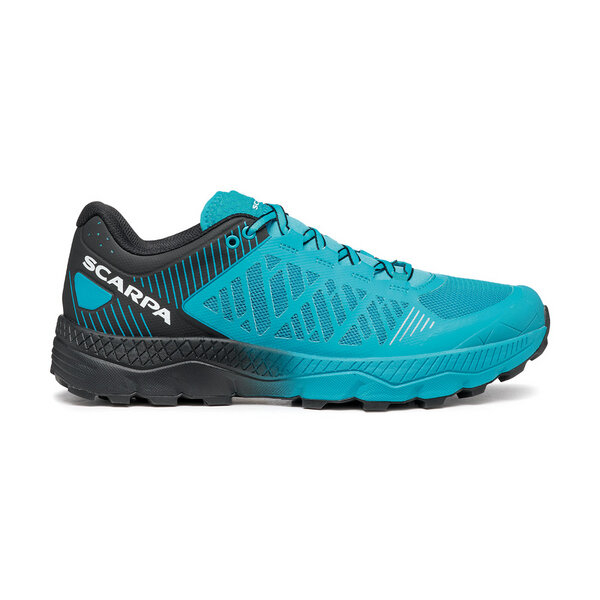 Scarpa Spin Ultra Azure Black trail running shoe