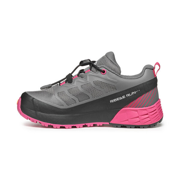 RIBELLE RUN KID GTX Anthracite Fuxia Trail running shoe for kids