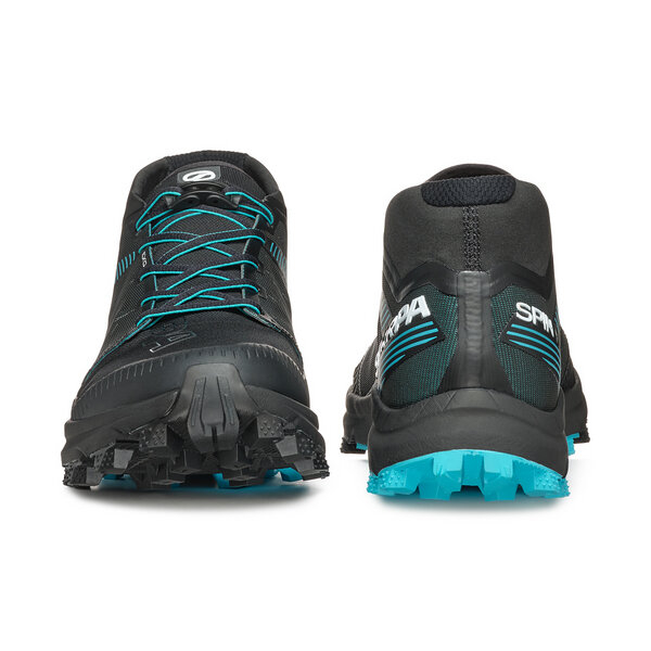 Spin ST Black-Azure - The high traction trail running shoe