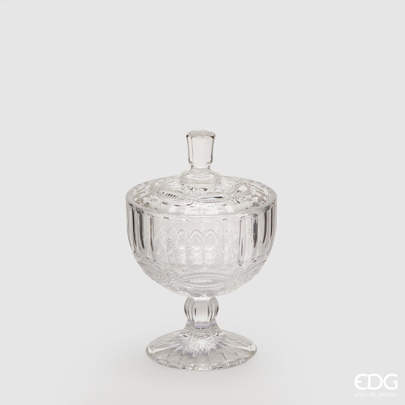 Potiche Coppa Righe d.9 h.15 Edg