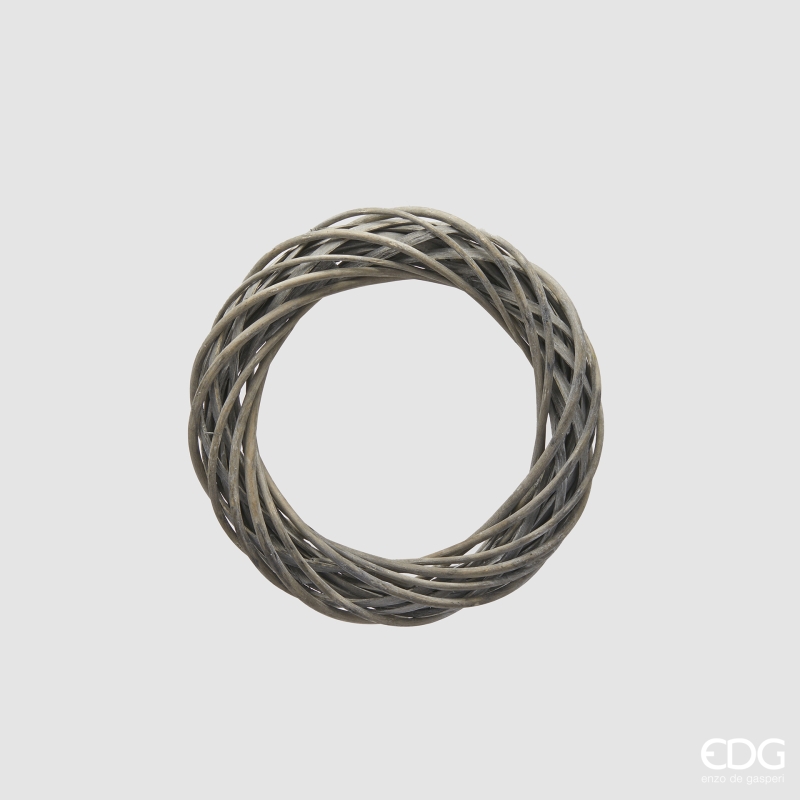 Corona in Legno Intrecciato d.30 Edg