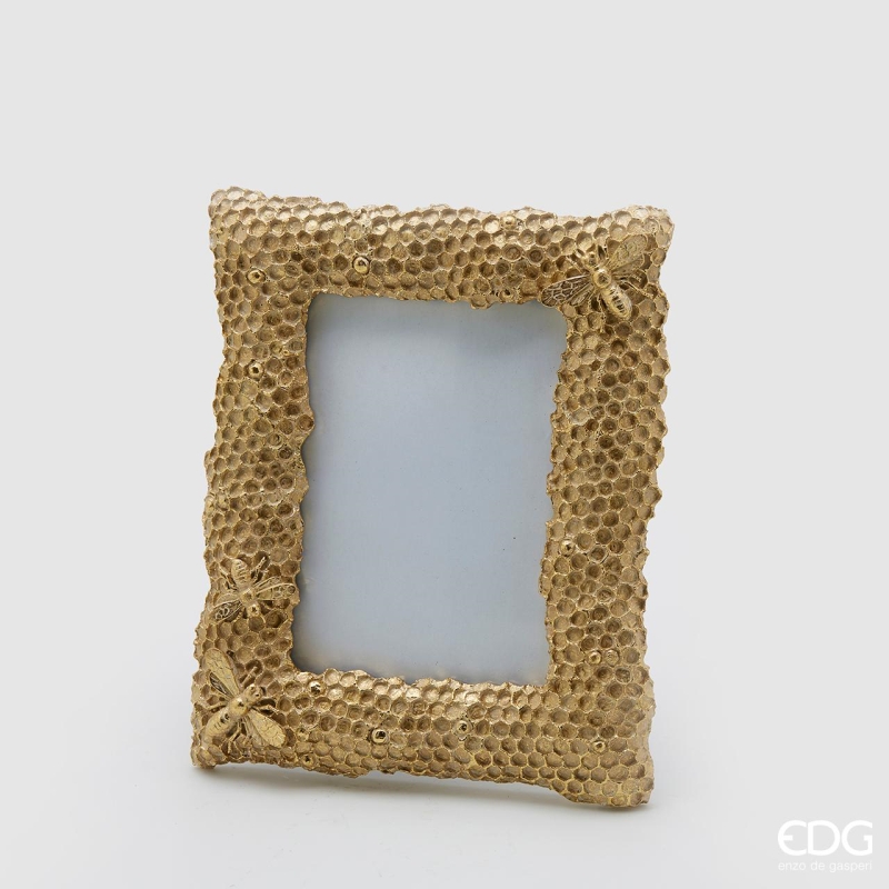 Portafoto Favo con Api Poly 13x18 (26x21) Edg