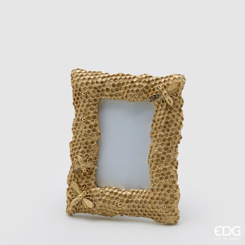 Portafoto Favo con Api Poly 10x15 (23x18) Edg