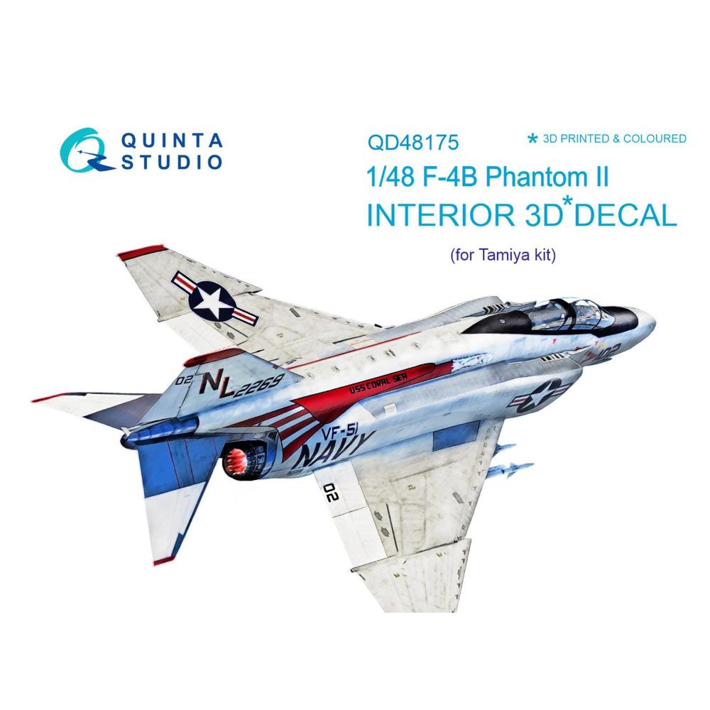 Intérieur Imprimé 3D Coloré Quinta Studio 1/48 Pour Boeing B-17F - Kit Détaillé Pour Maquettes