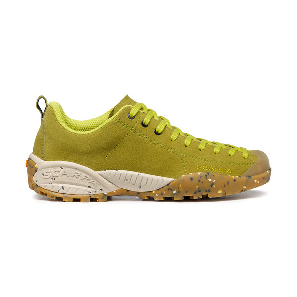 MOJITO PLANET SUEDE Golden Lime - Recycled Sneaker - SCARPA