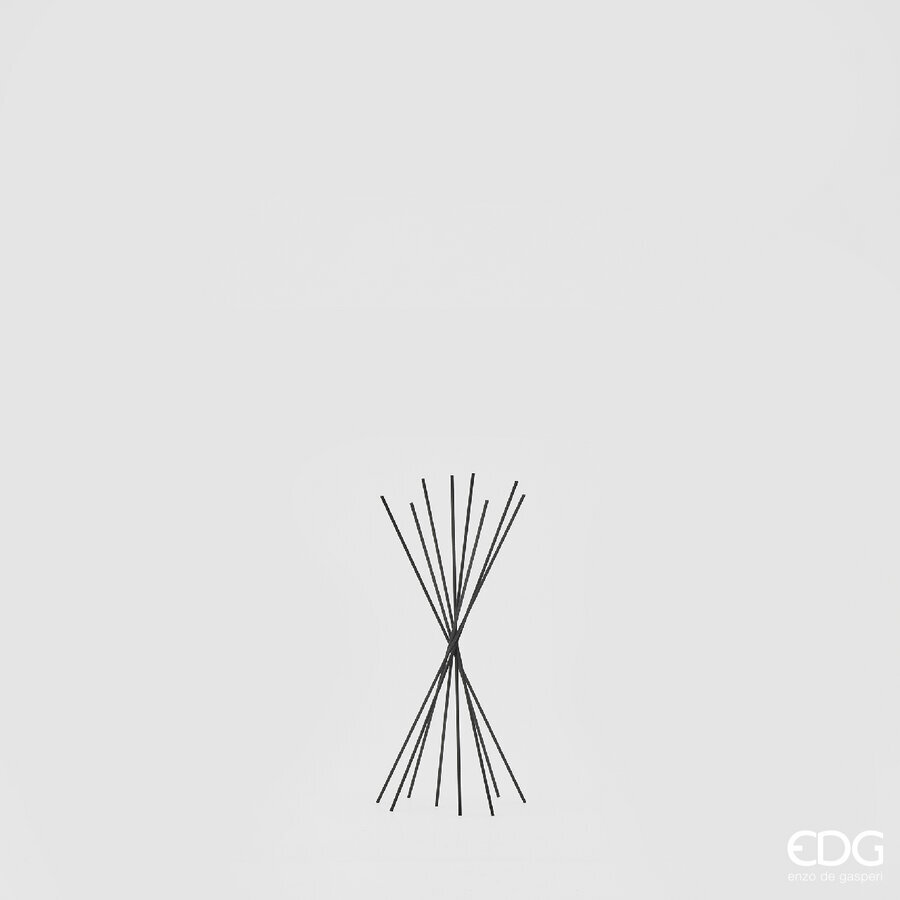 Bastoncini per Diffusore di Profumo Plastificati Neri h.28 Set 6 pz. Edg