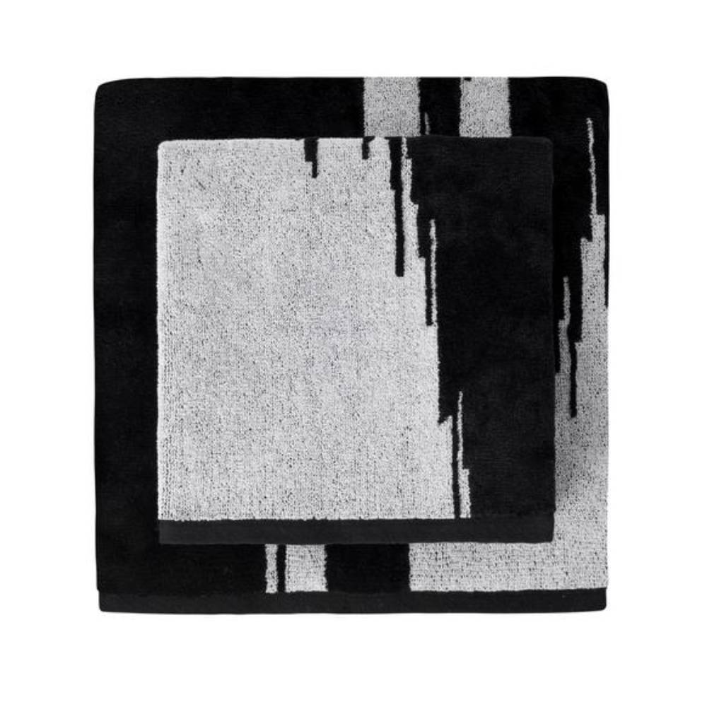 Missoni Home SKUNK 601 black and white face+guest towel