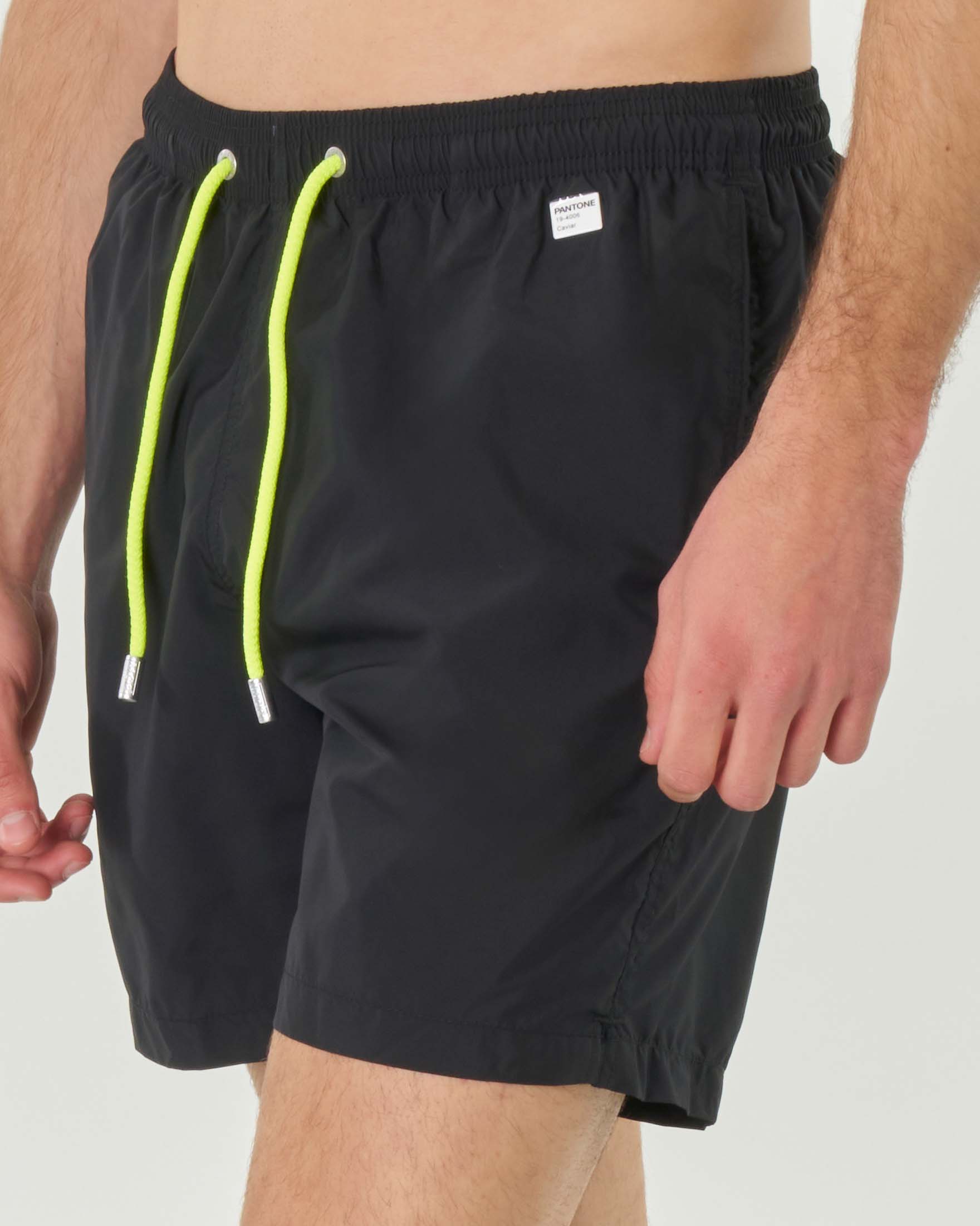 Boxer mare Pantone MC2 Saint Barth nero tinta unita image