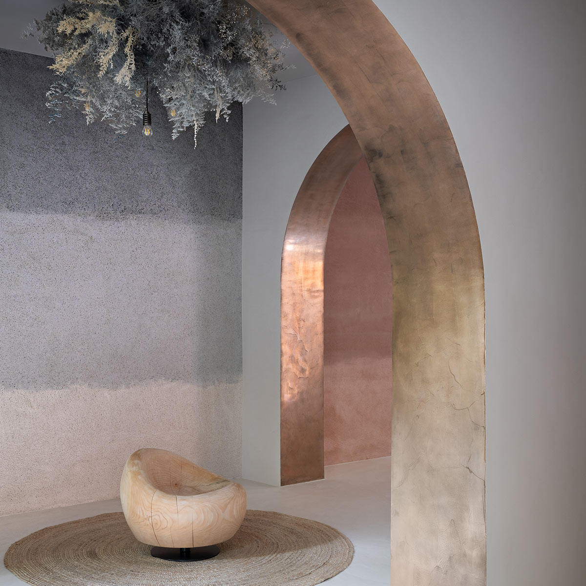 Materia Viva Pomice | Novacolor Showroom in Milan