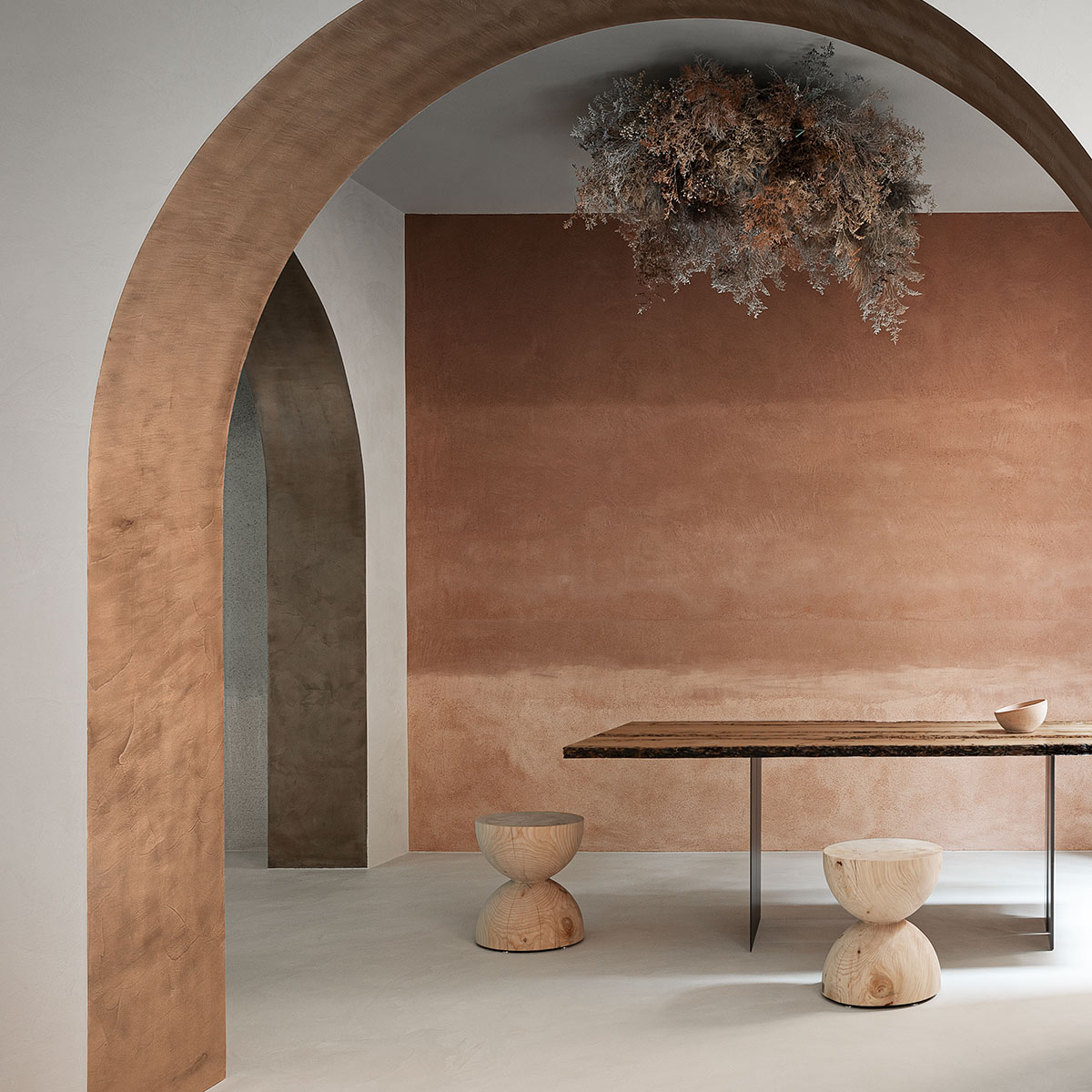 Materia Viva Cocciopesto | Novacolor Showroom in Milan