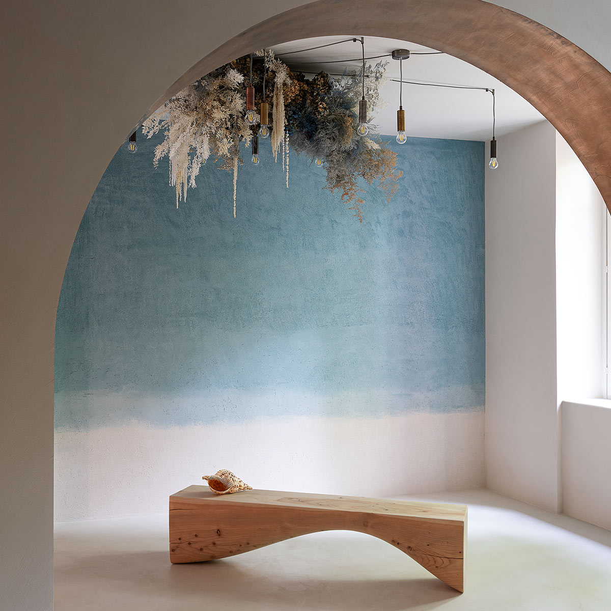 Materia Viva Conchiglia | Novacolor Showroom in Milan