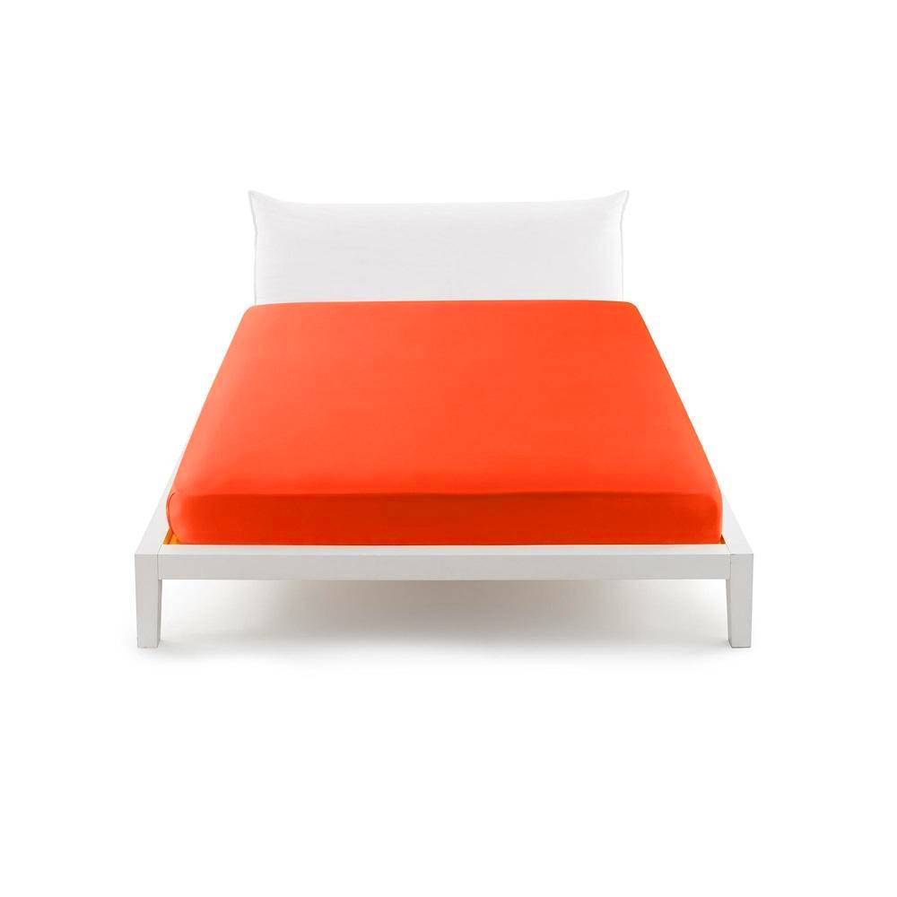 Lenzuolo con Angoli Piazza e Mezza Bassetti Pop Color Cotone