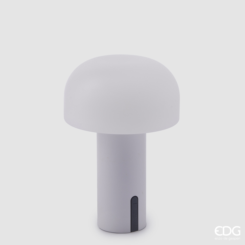 Lampada da Tavolo Kiran Usb Fungo Led Bianca d.15 h.22 IP44 Edg