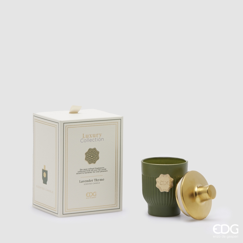 Candela Profumata Luxury Collection Lavender Thyme 120g Edg