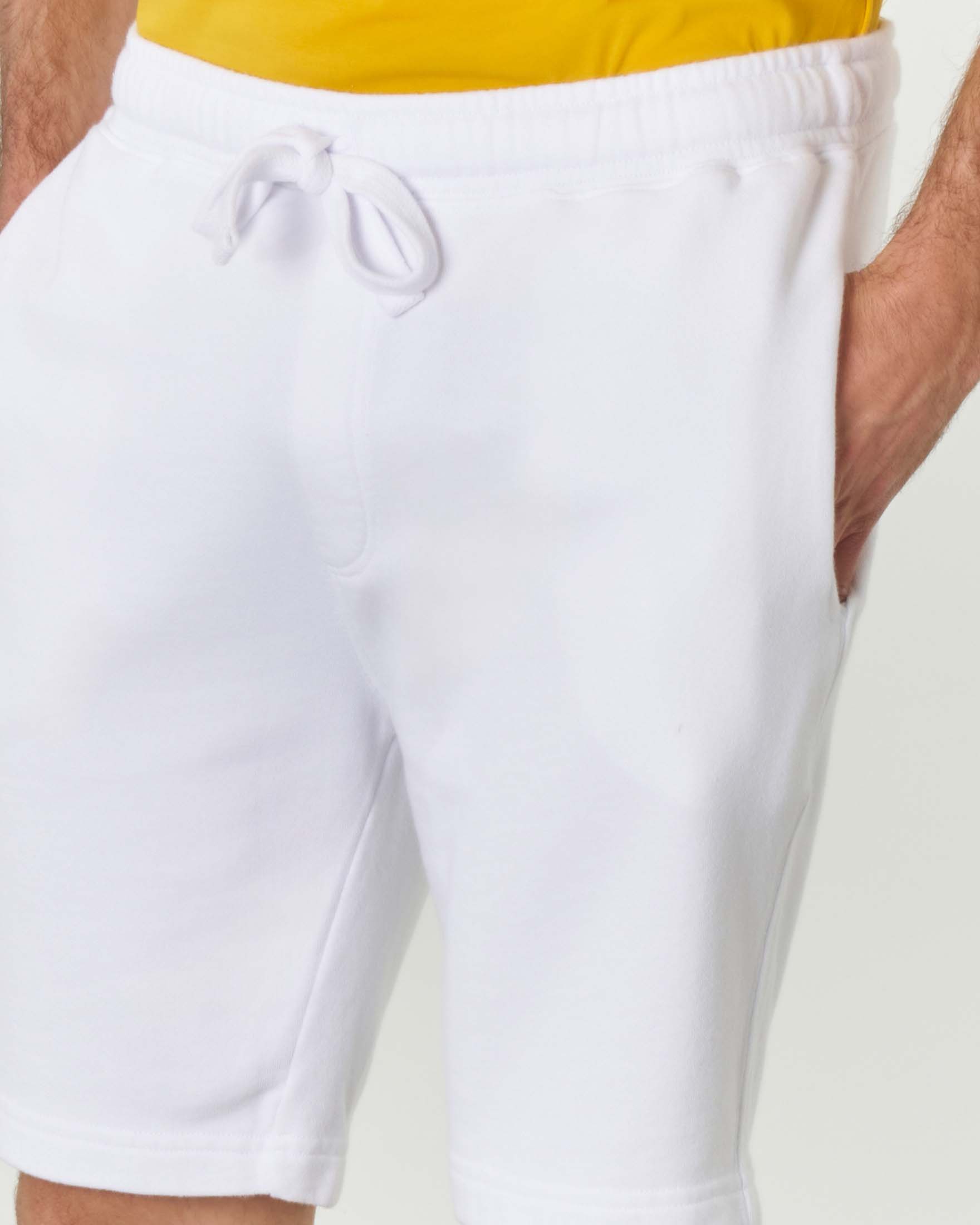 Bermuda bianco in pima cotton peruviano image