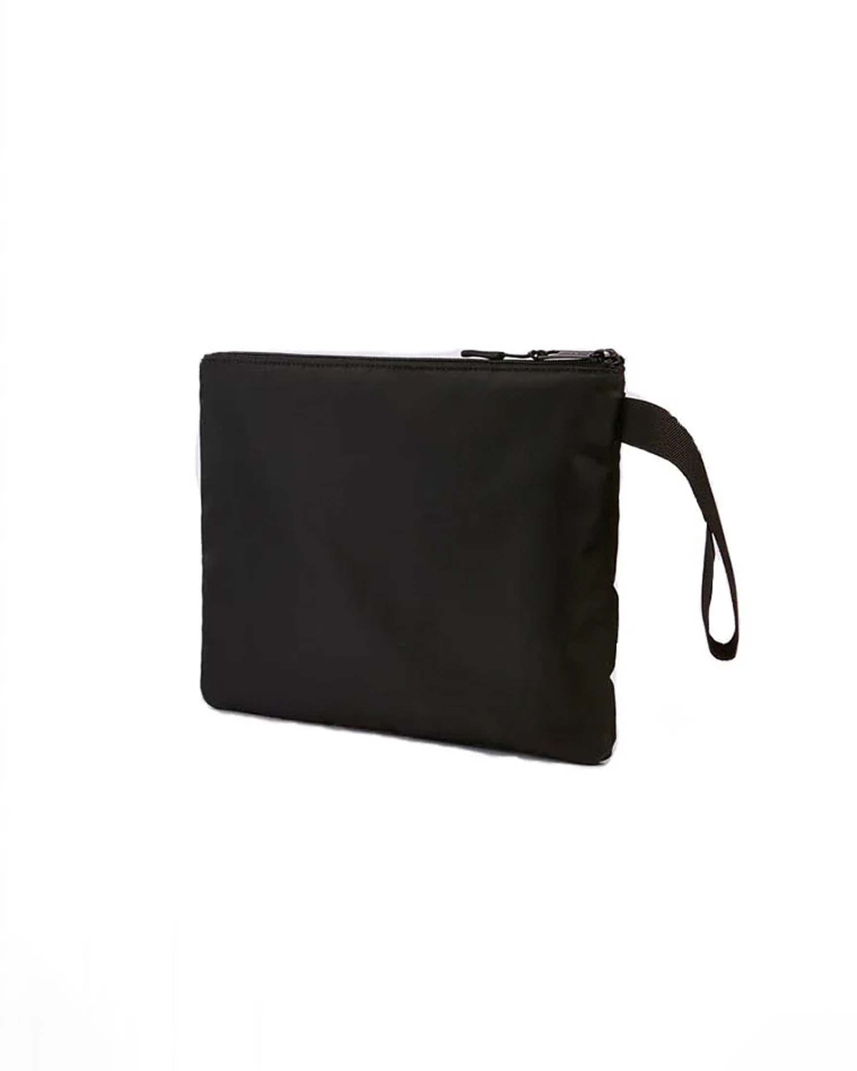 Pochette mare nera Sundek in nylon taffetà con fascia arcobaleno image