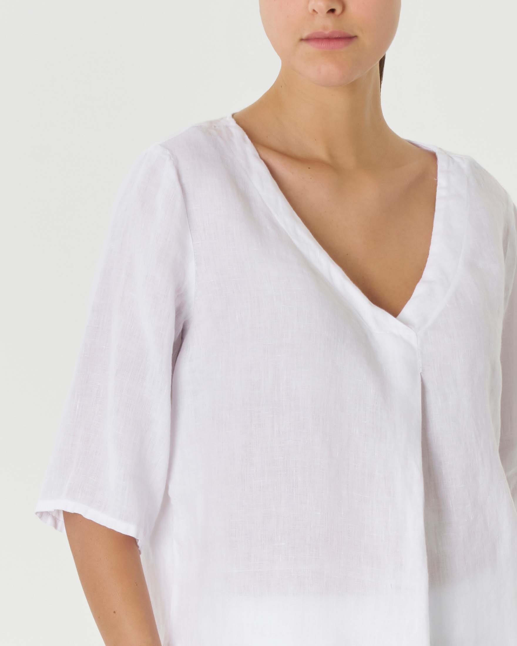 Blusa bianca hot sale