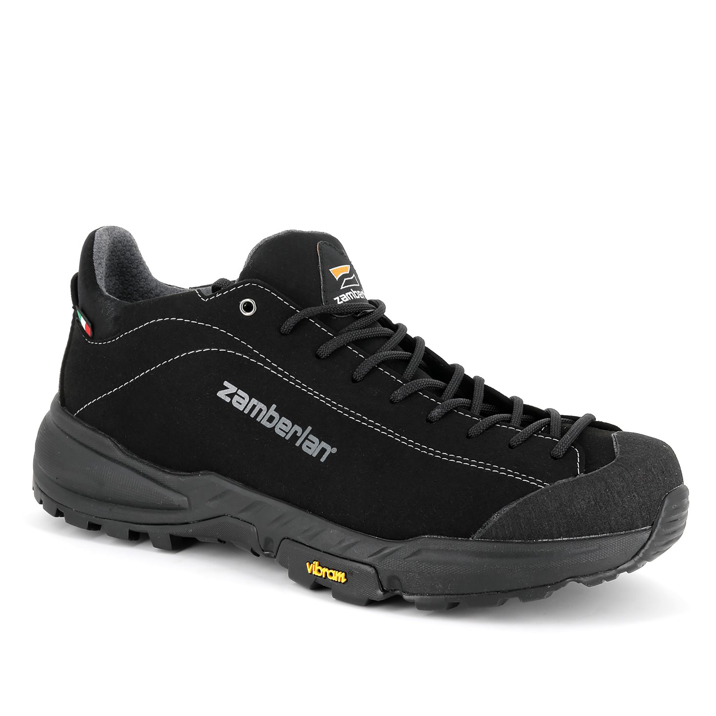 Fashion black hiking trainers