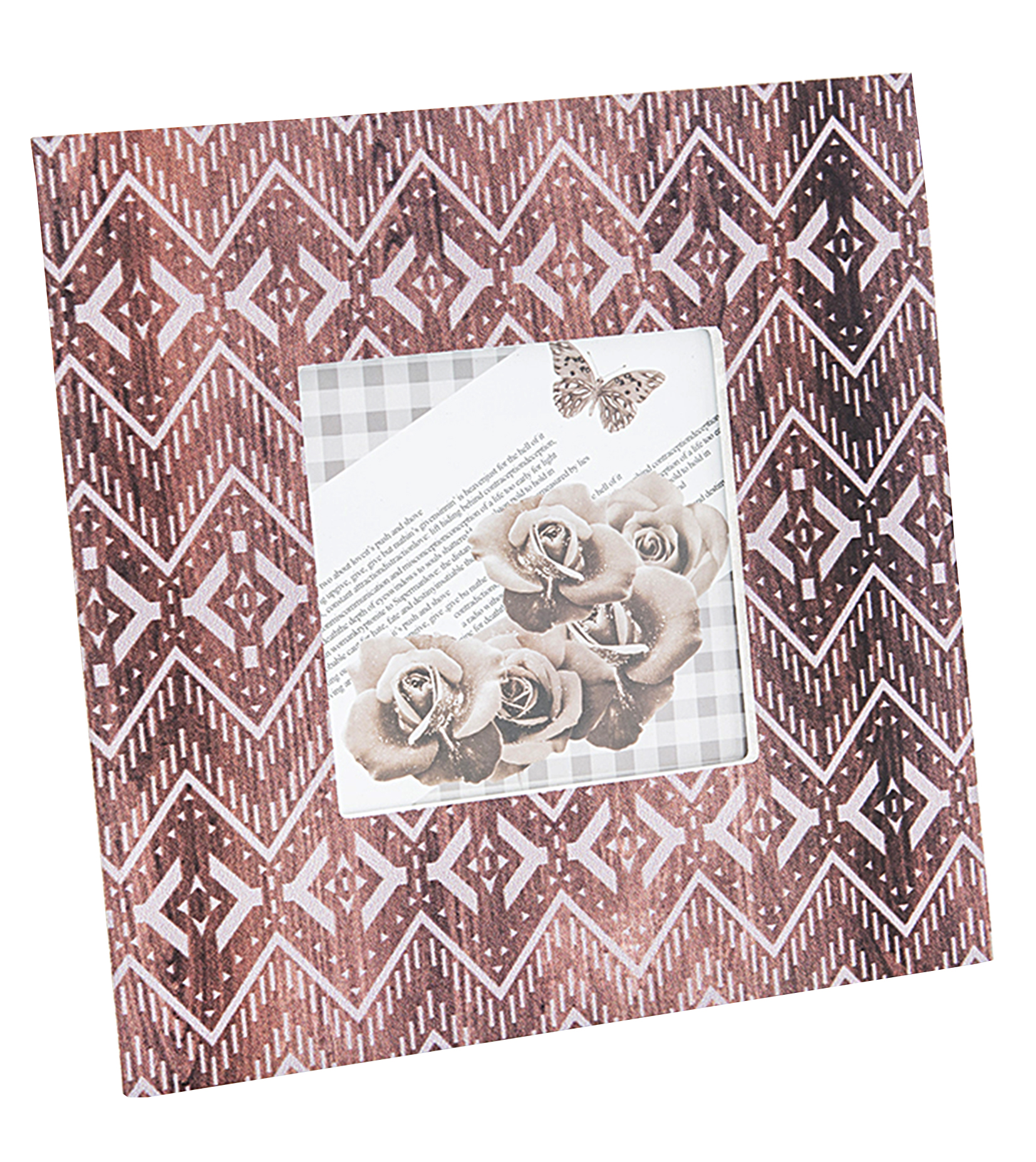 Portafoto in Legno Scarlet 10x10 (19x19) Fade