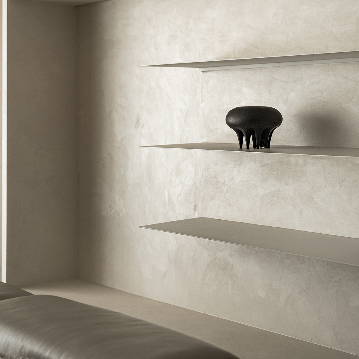 Animamundi, interior metallic fine plaster for walls