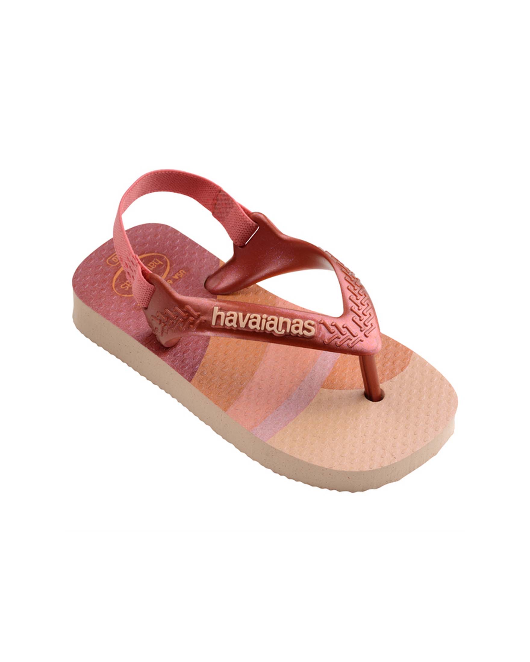 Havaianas Baby Mini Me rosa sfumato con elastico 