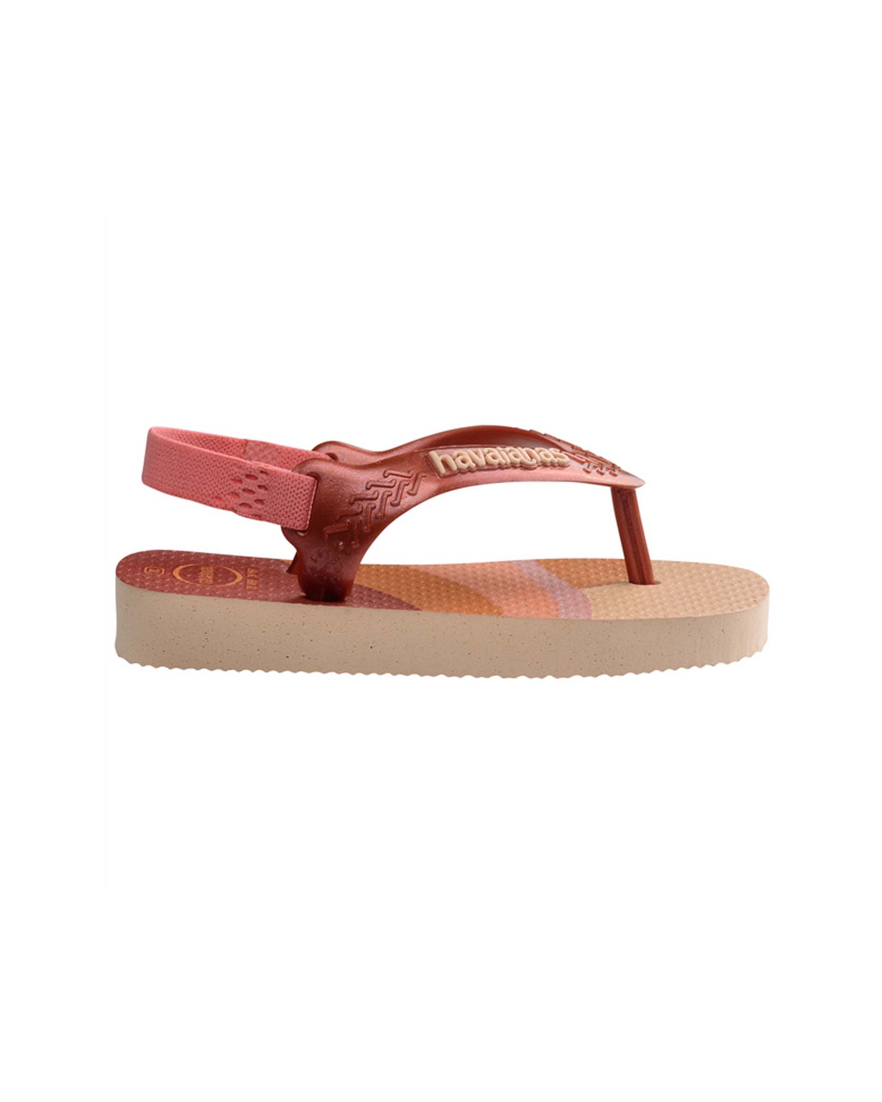 Havaianas Baby Mini Me rosa sfumato con elastico 