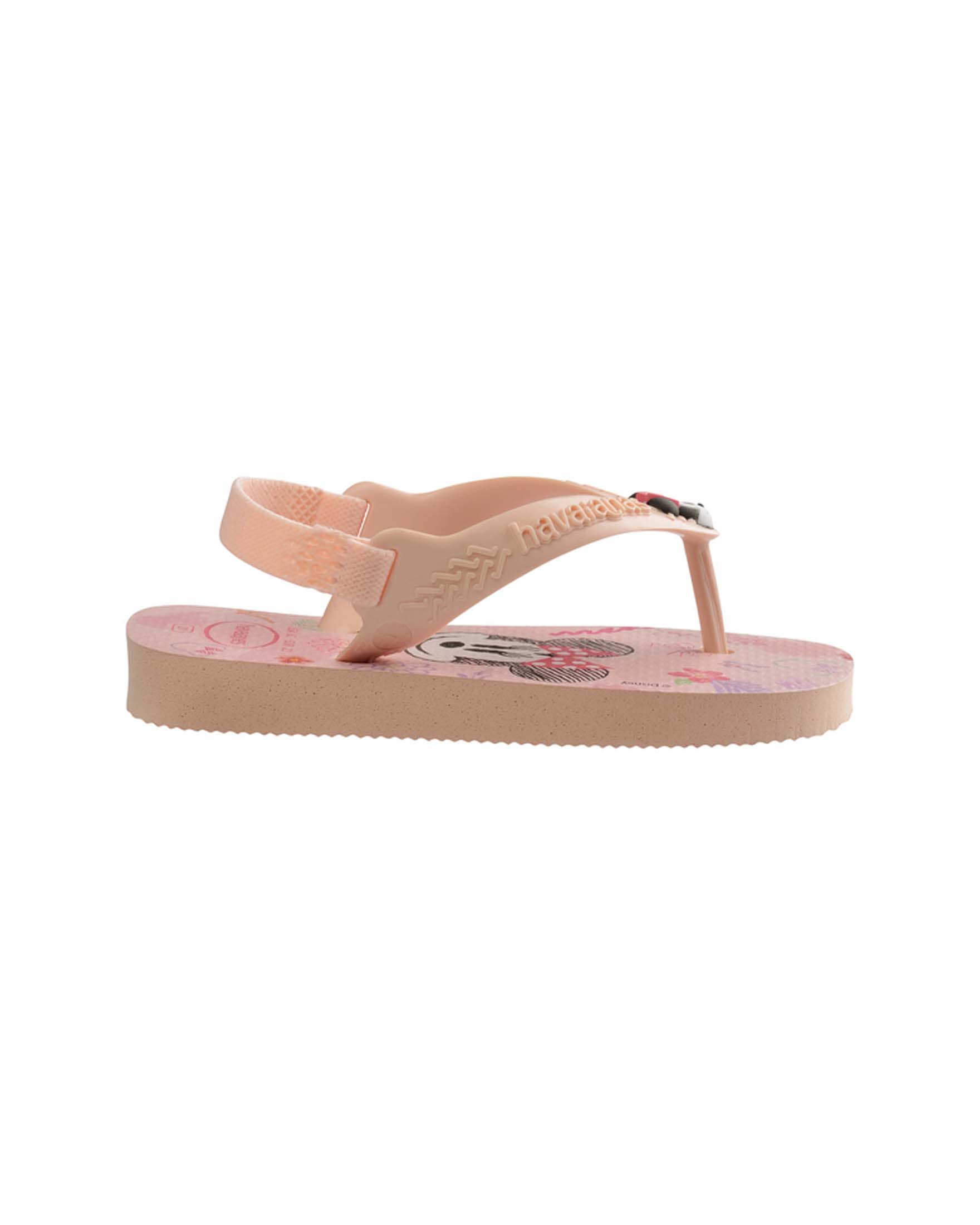 Havaianas Baby Disney Class rosa a fantasia Minnie con elastico 