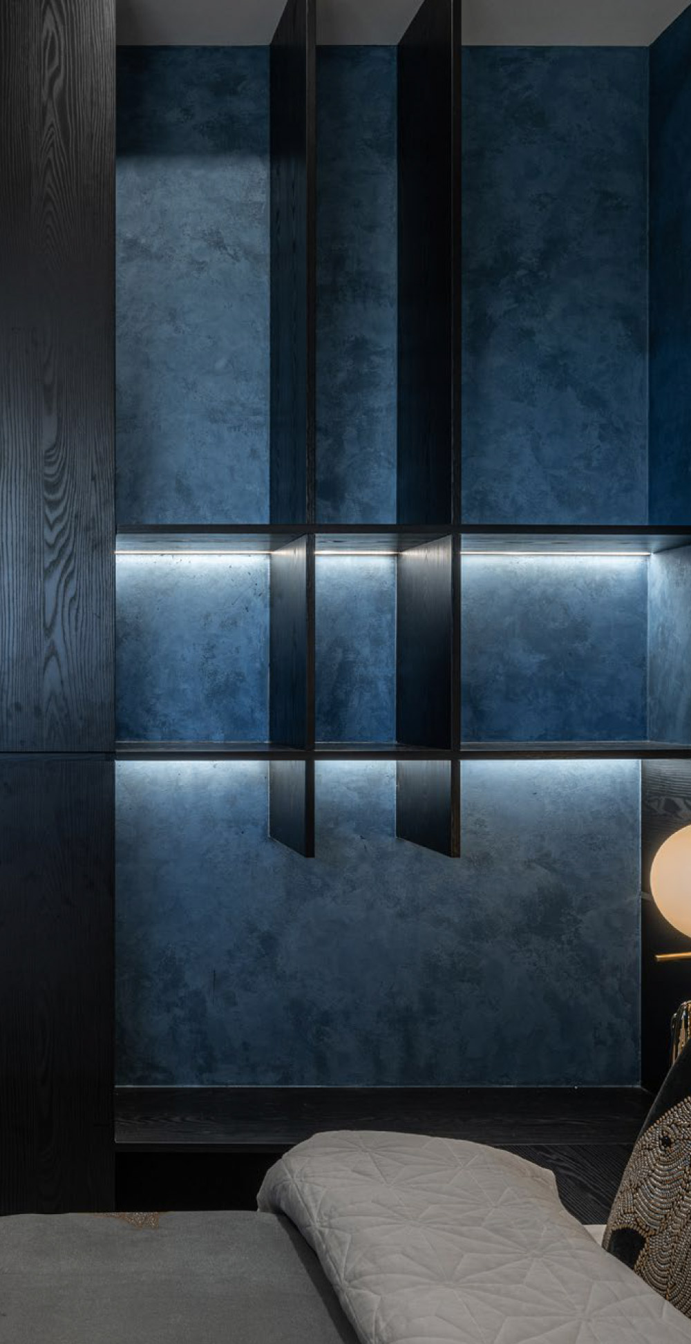 Dune, finition intérieure à effet métallique à base de biomasse