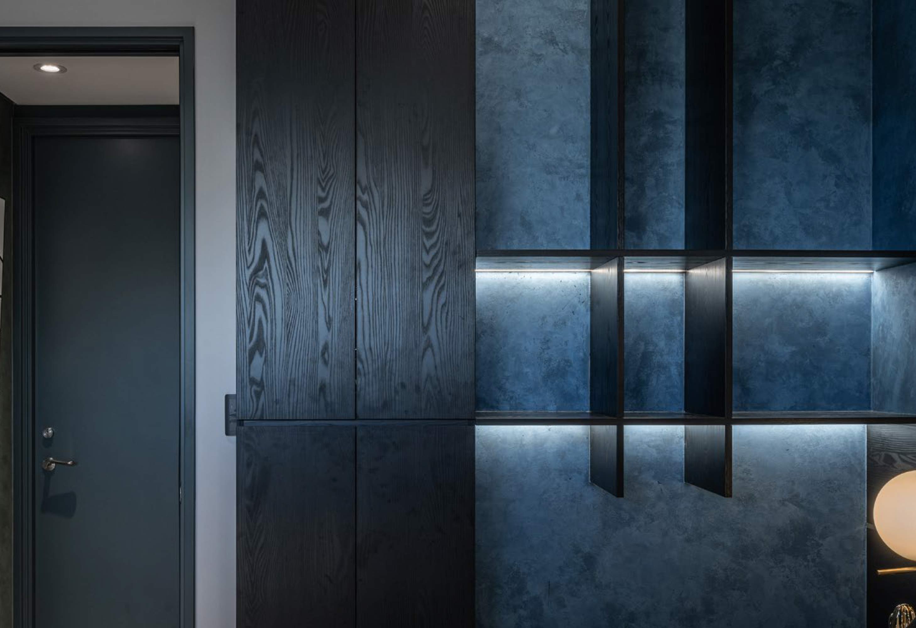 Dune, finition intérieure à effet métallique à base de biomasse