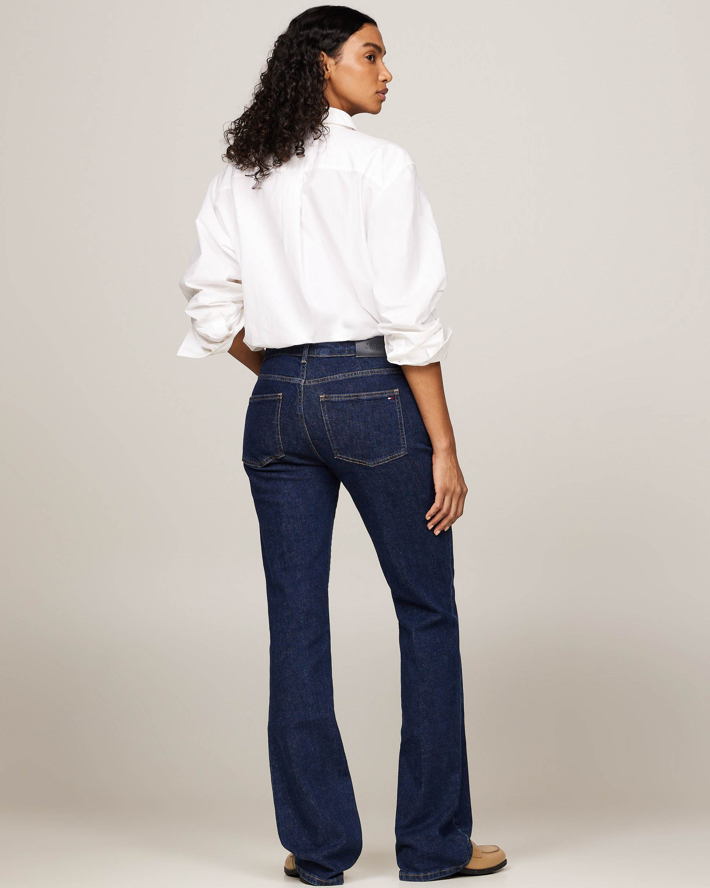 Jeans bootcut vita bassa outlet