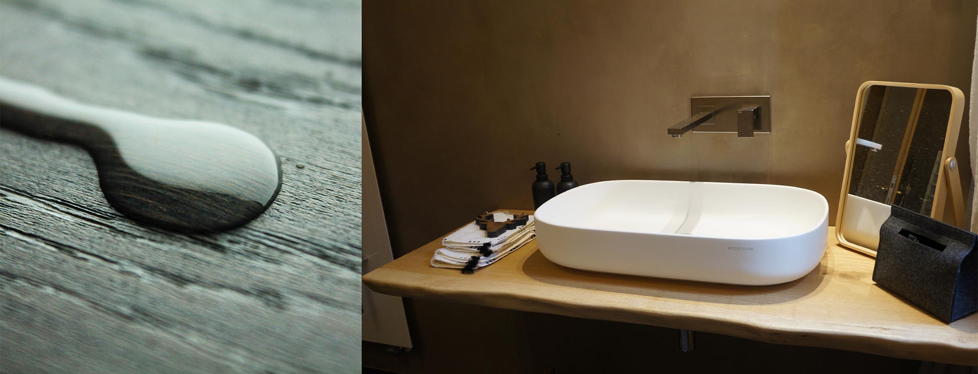 DALLA NATURA ALLA STANZA DA BAGNO: I NUOVI PROGETTI DI DESIGN RISCOPRONO IL LEGNO.