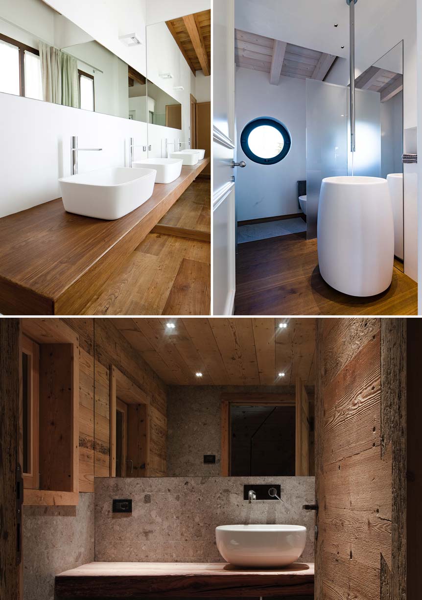 La sostenibilità dei bagni con pavimenti in legno