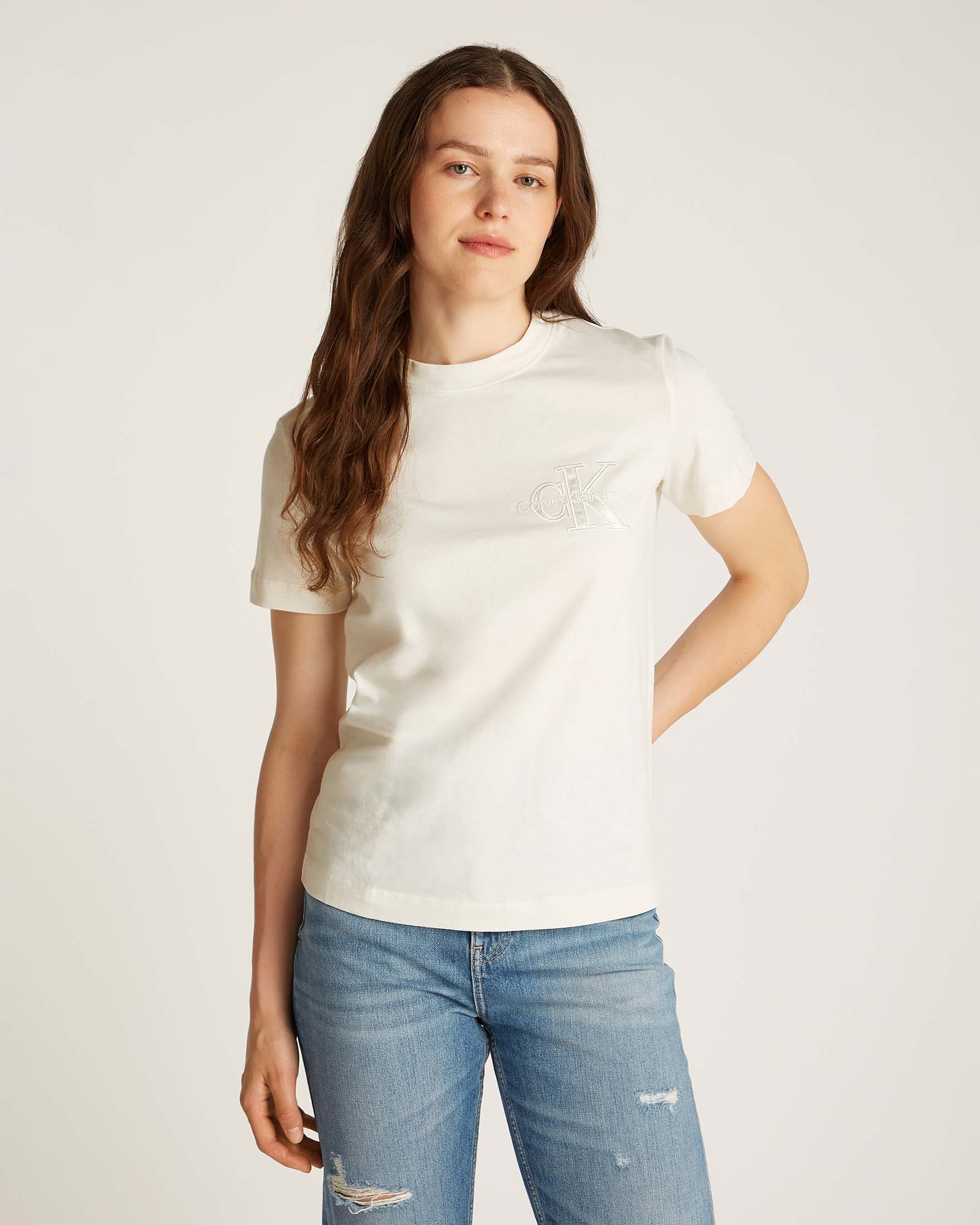Barrow T-shirt Avorio In Cotone Con Stampa S6BWUATH079-412
