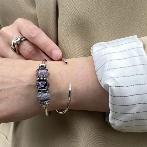 Bracciale Donna Power Bangle d'Argento M - View2