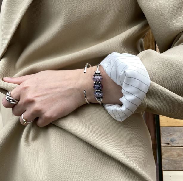 Bracciale Donna Power Bangle d'Argento M - View3