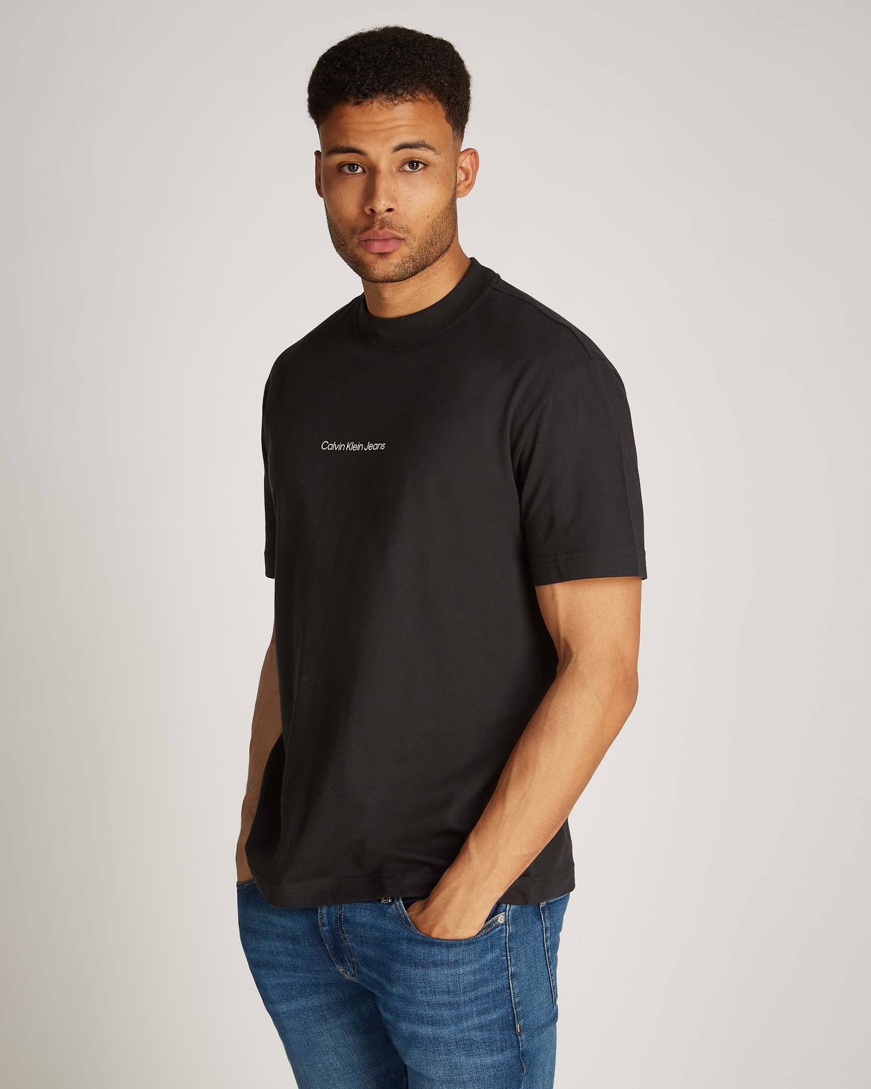 T-shirt con stampa logo interna main image 0
