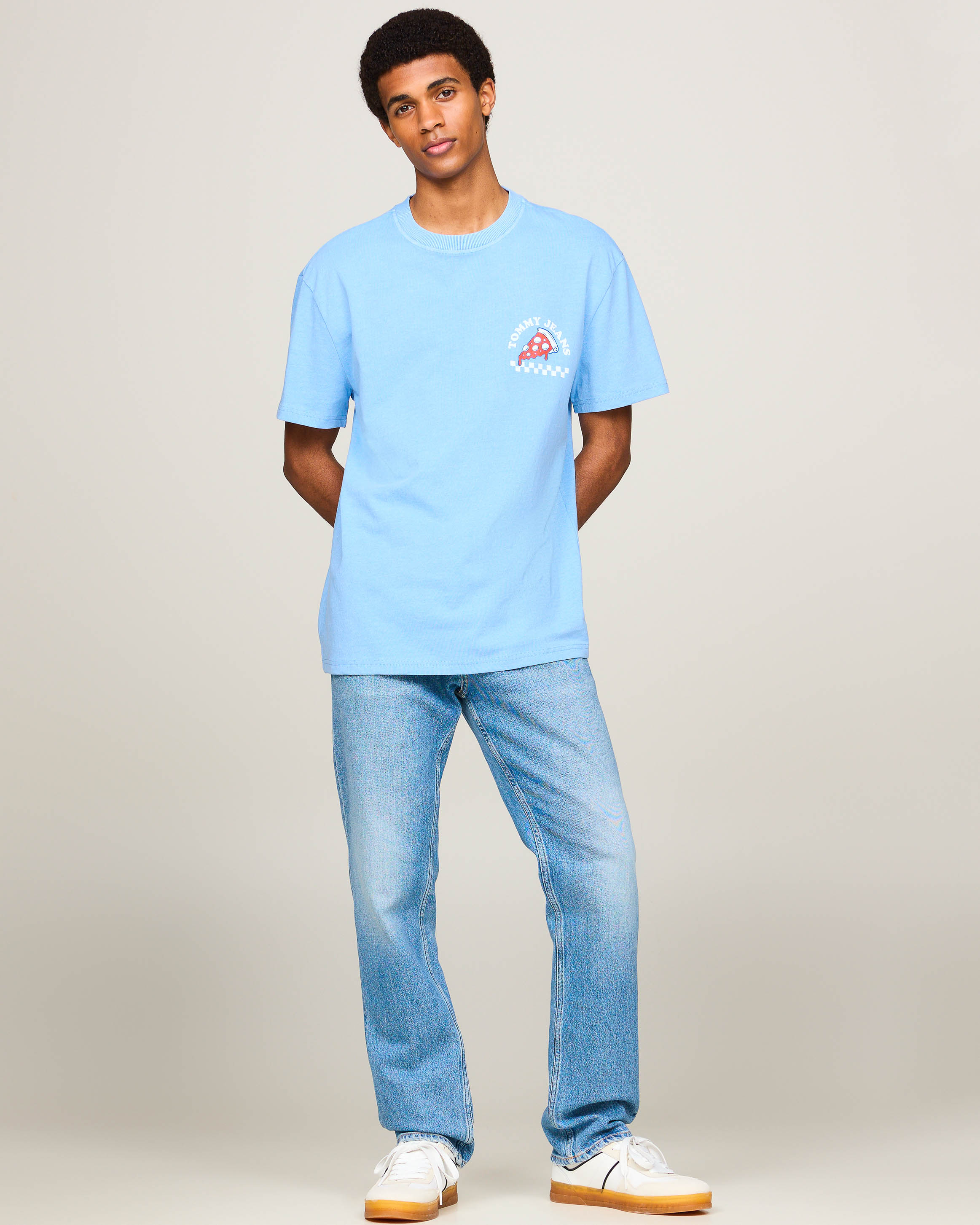 T shirt con stampa sul retro deals