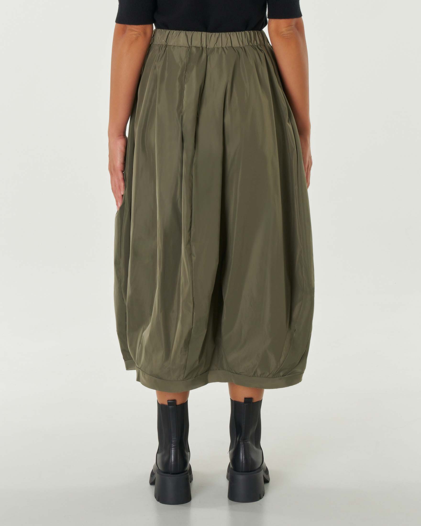 Gonna verde militare clearance