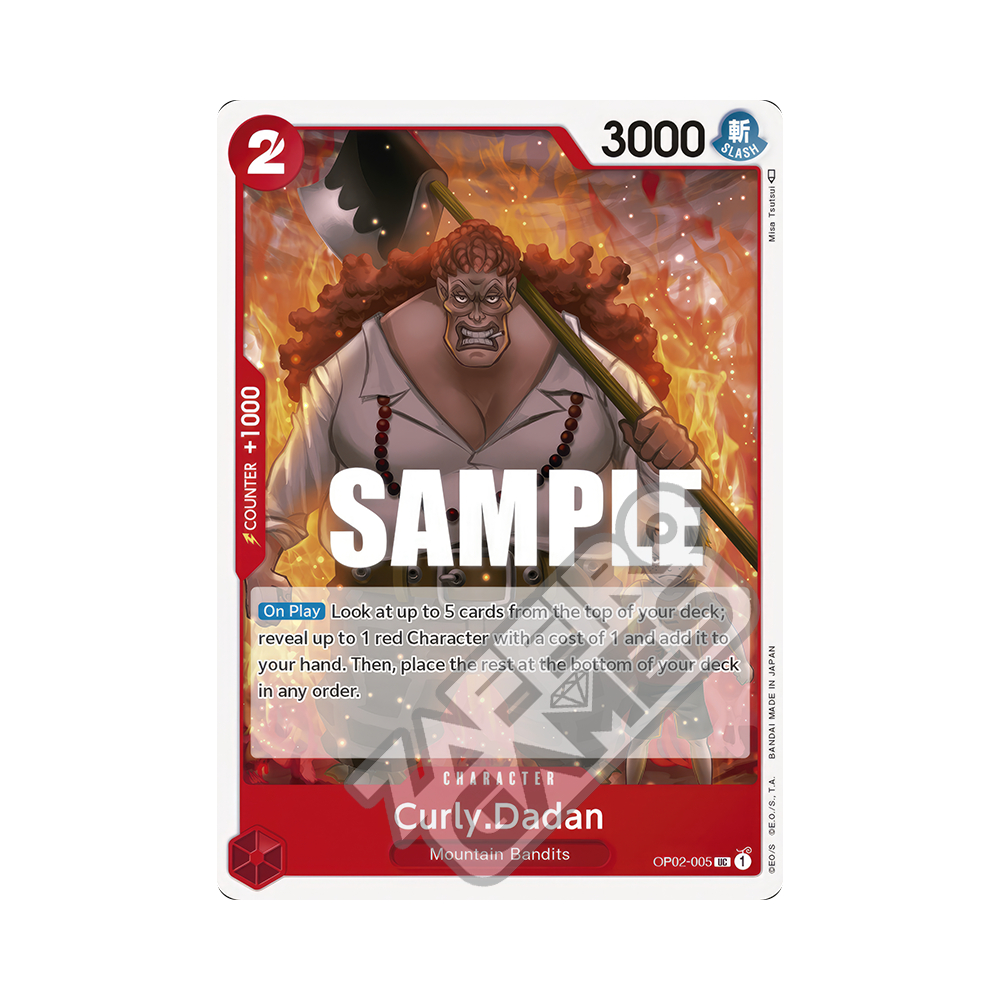 OP02/005 Curly.Dadan | ZAFFIRO GAMES S.R.L.