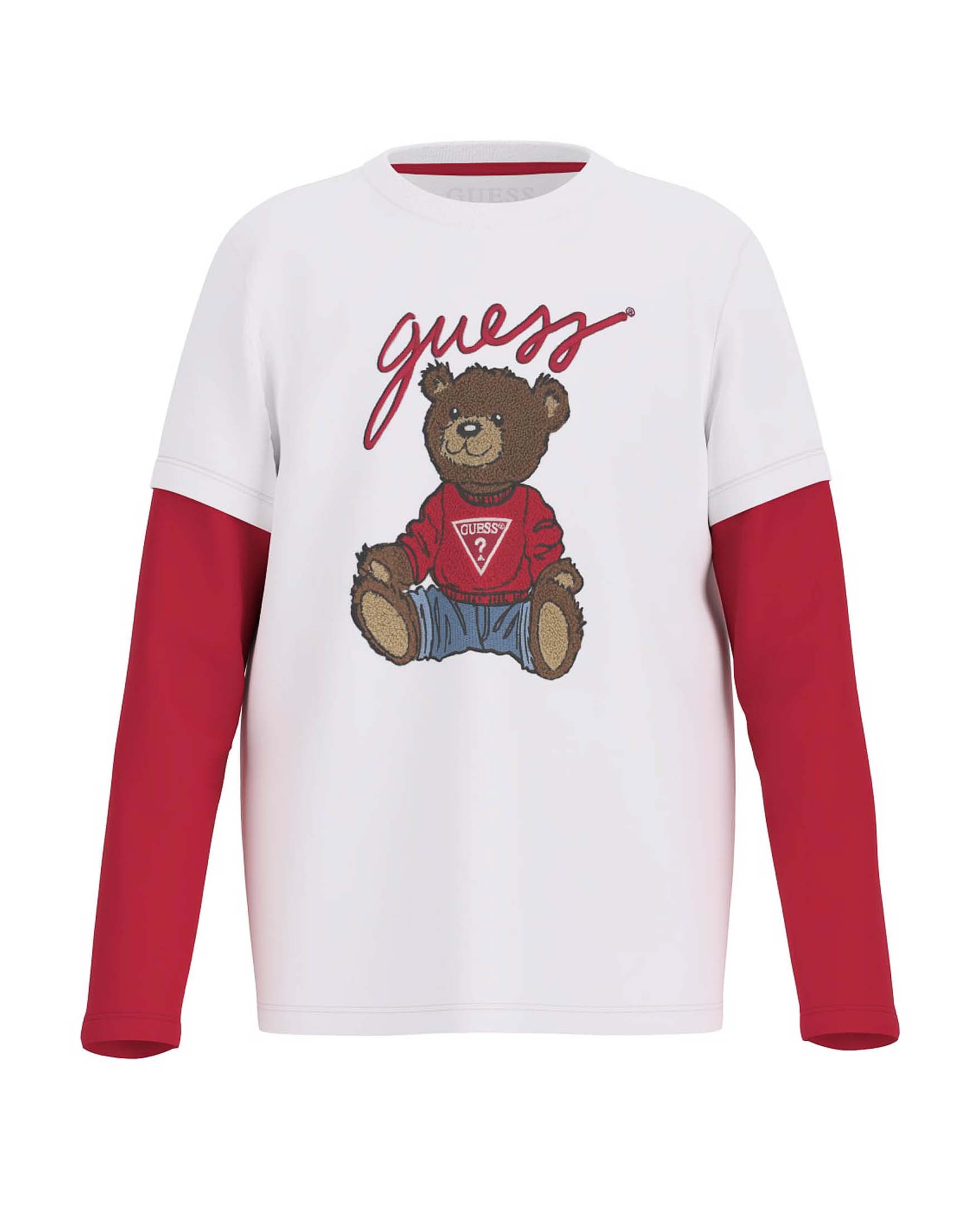 T shirt guess rossa hotsell
