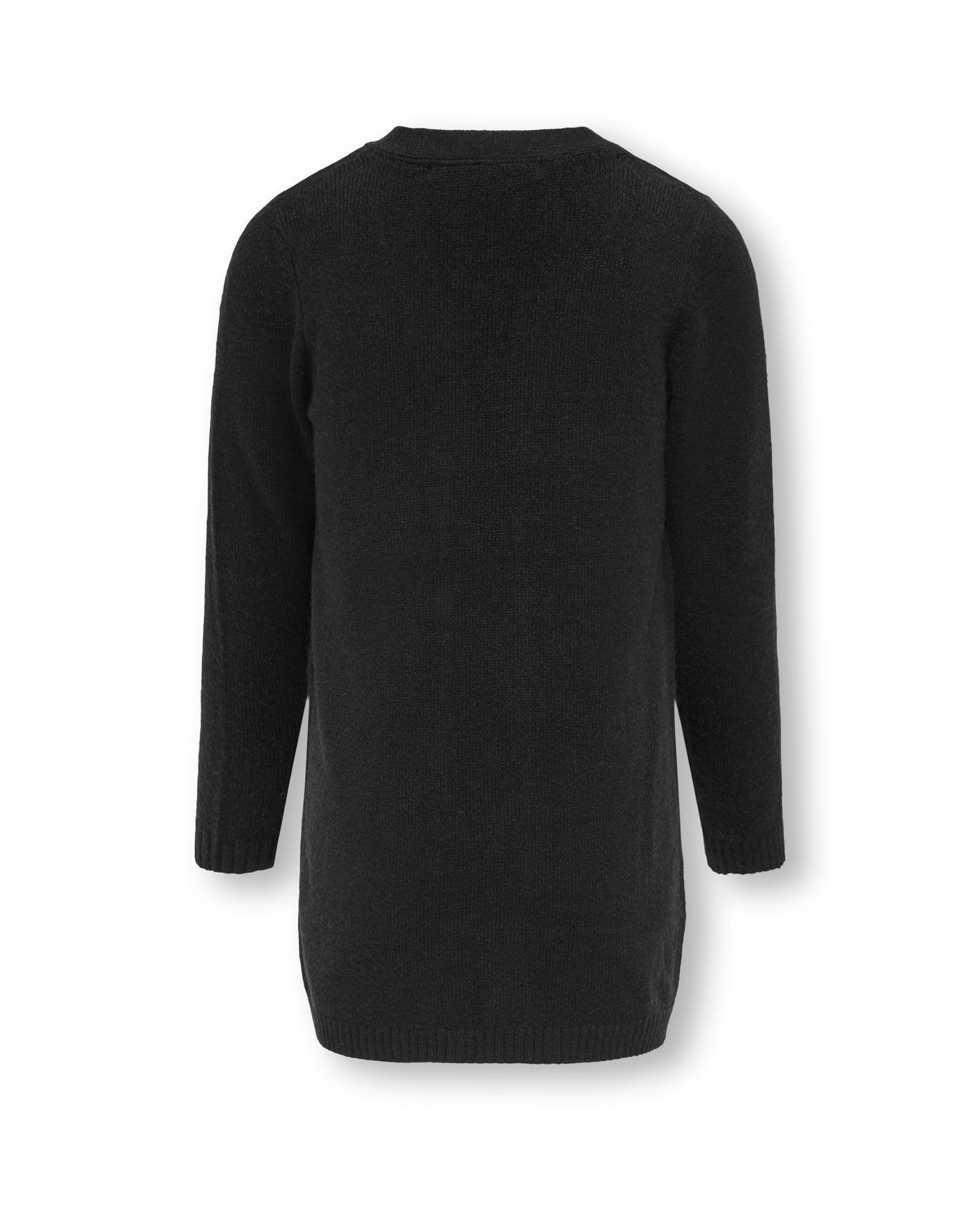 Cardigan nero in misto viscosa image