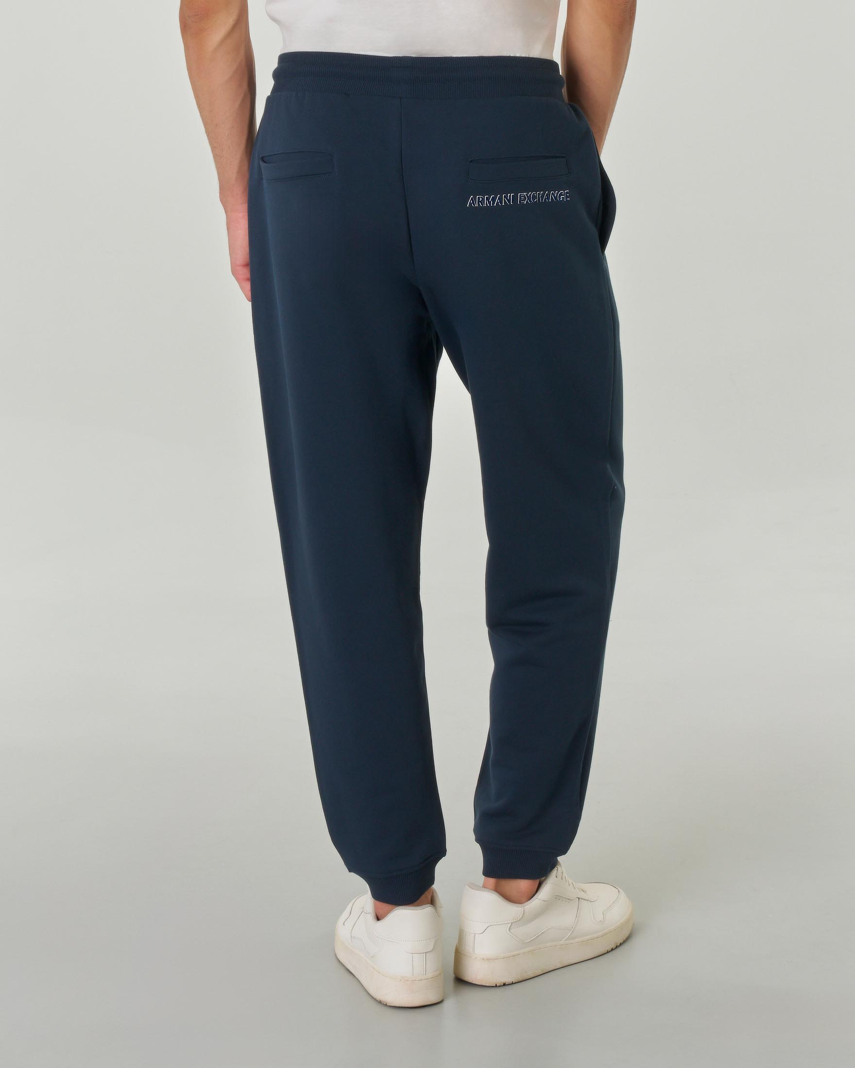 BremboPlus A00122 Pantalone Da Lavoro Uomo Donna In Cotone – Tasca Porta Metro, Chiusura Zip E Bottone – Colore Blu – Taglie XS-4XL