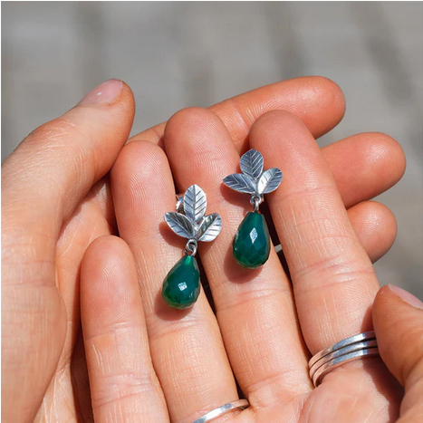 Orecchini Foglie Della Tranquillità - View3