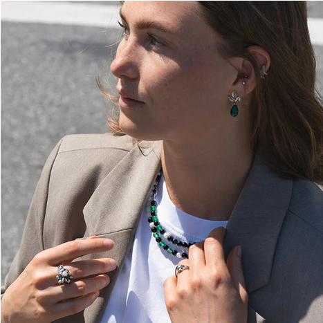 Orecchini Foglie Della Tranquillità - View4