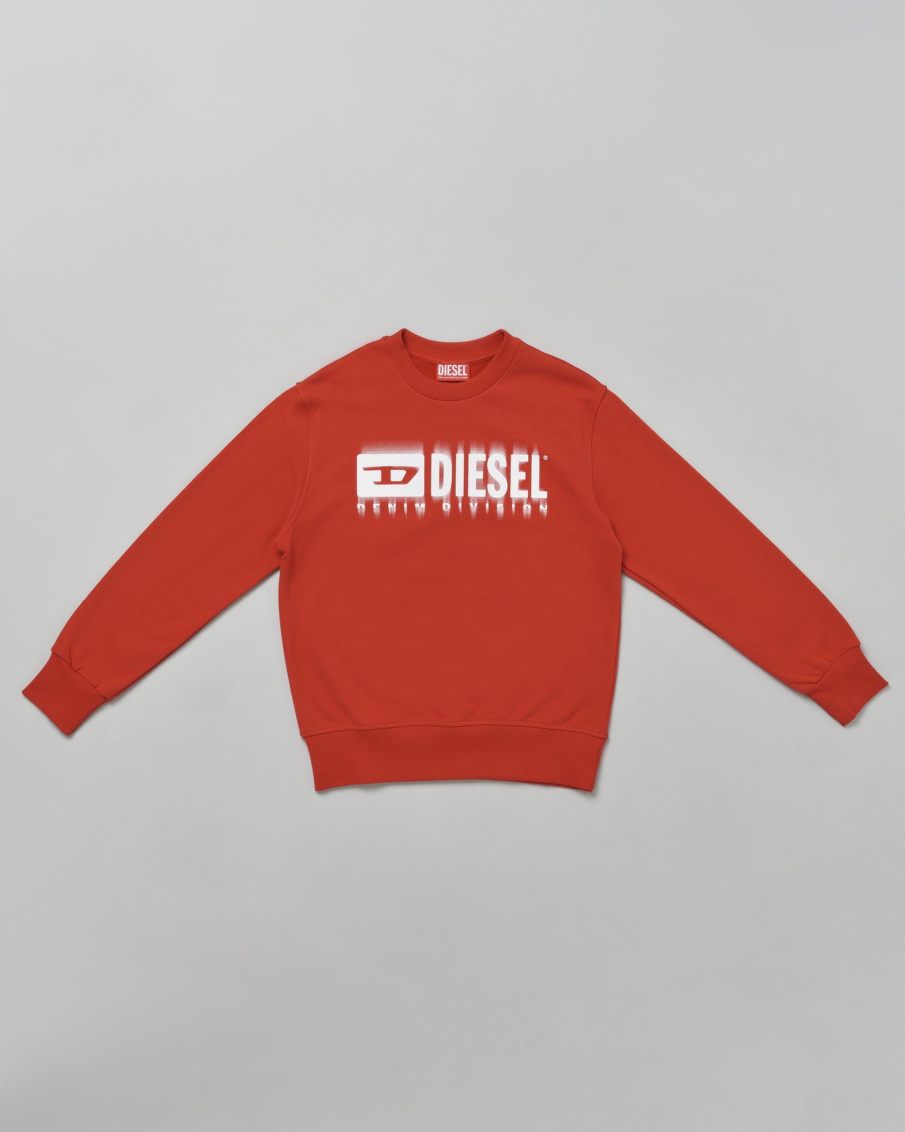 Felpa diesel rossa store