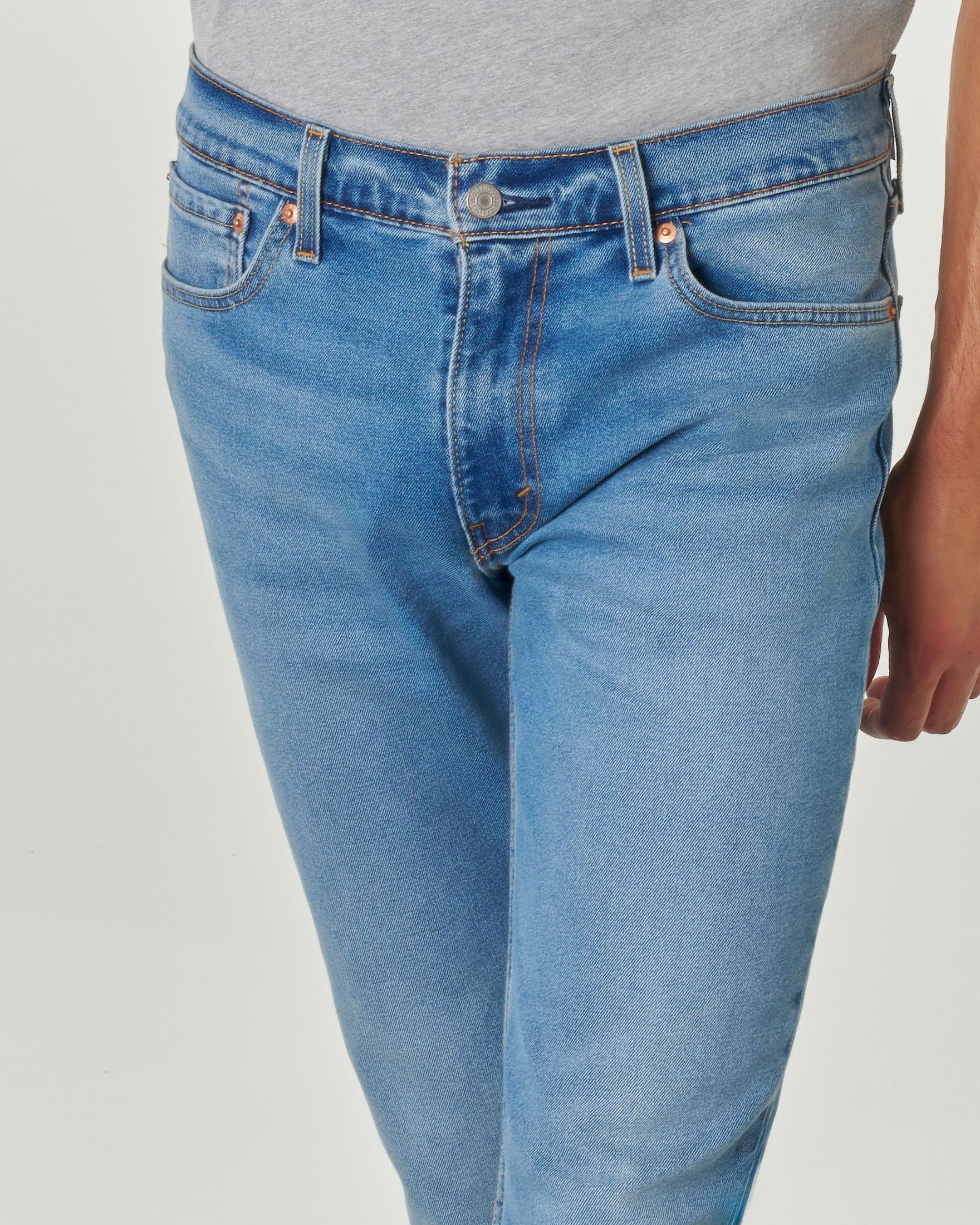 Jeans 511 slim lavaggio chiaro stone washed image