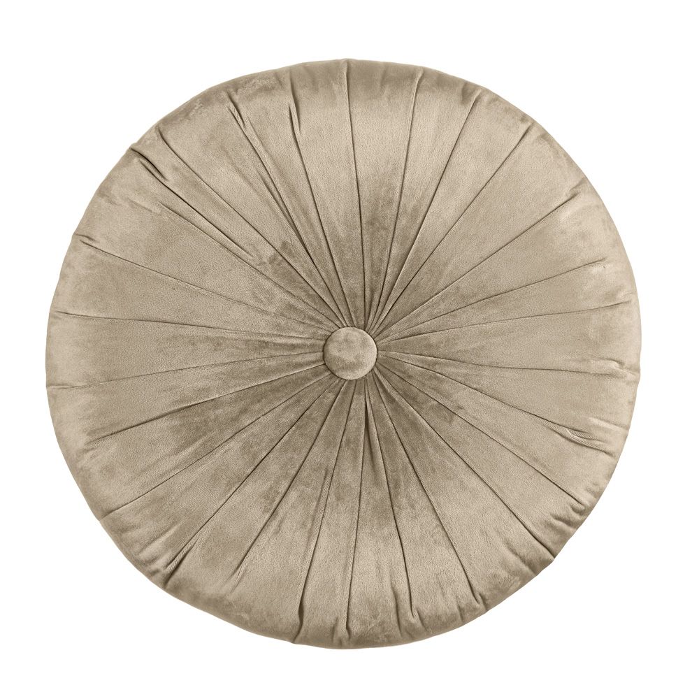 Cuscino Tondo Prince Tortora d.45 Fade