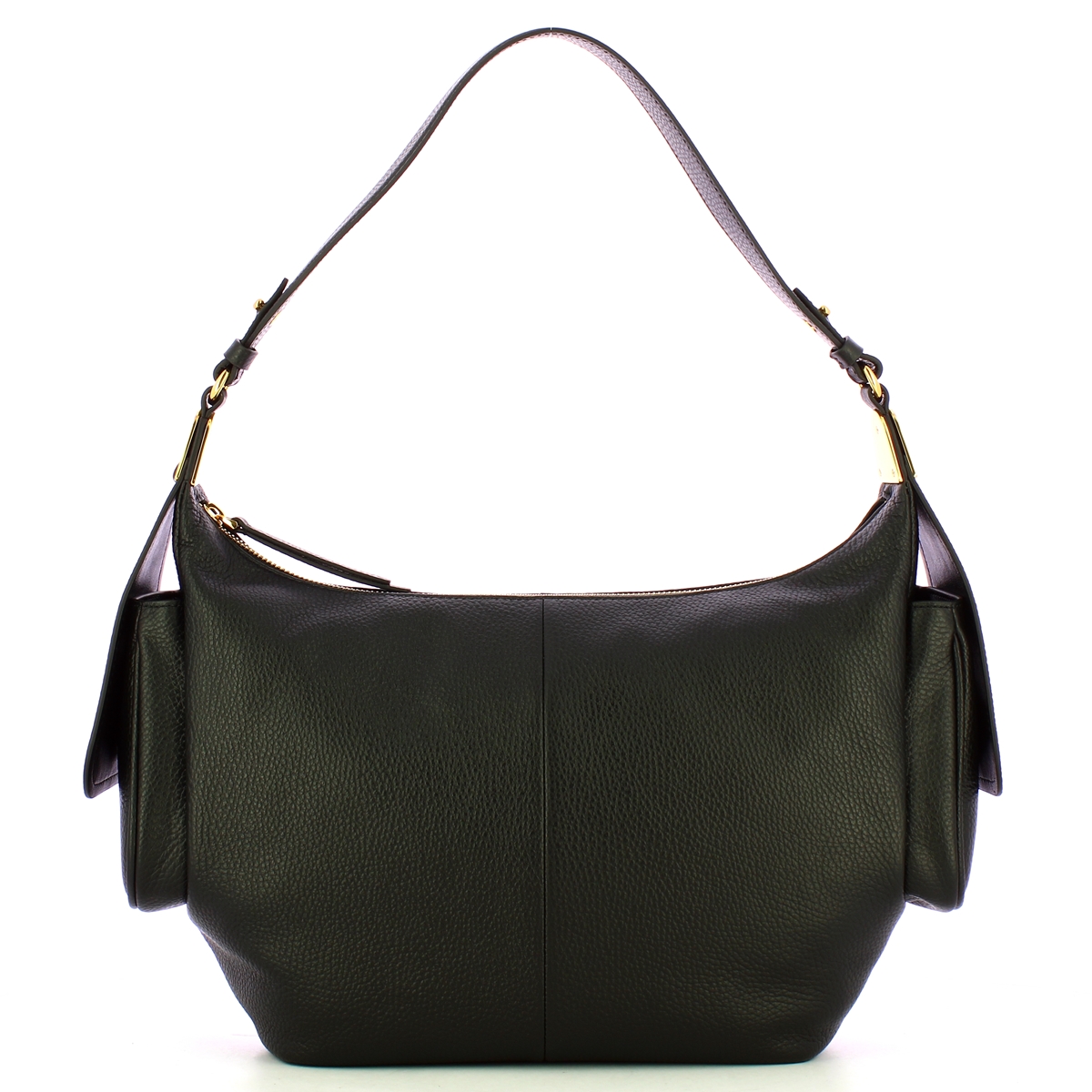 Campus Handbag Grained Leather 001 Nero